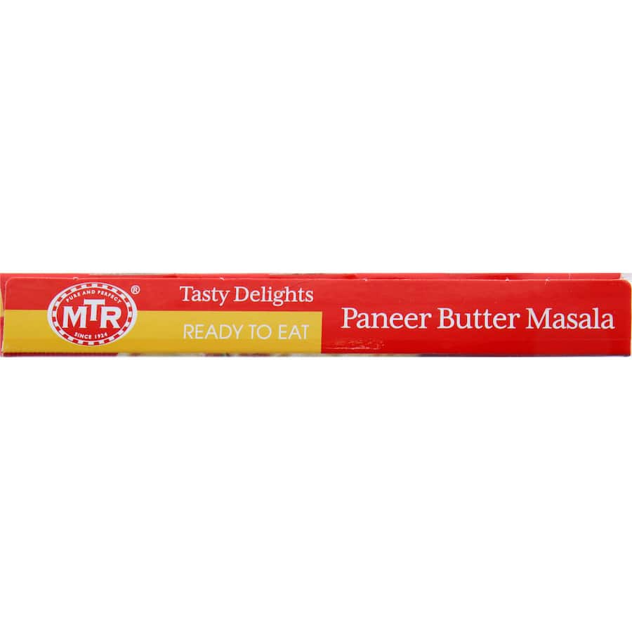 Mtr Indian Paneer Butter Masala: Creamy paneer in a spiced tomato sauce, perfect for quick meals and Indian cuisine lovers.