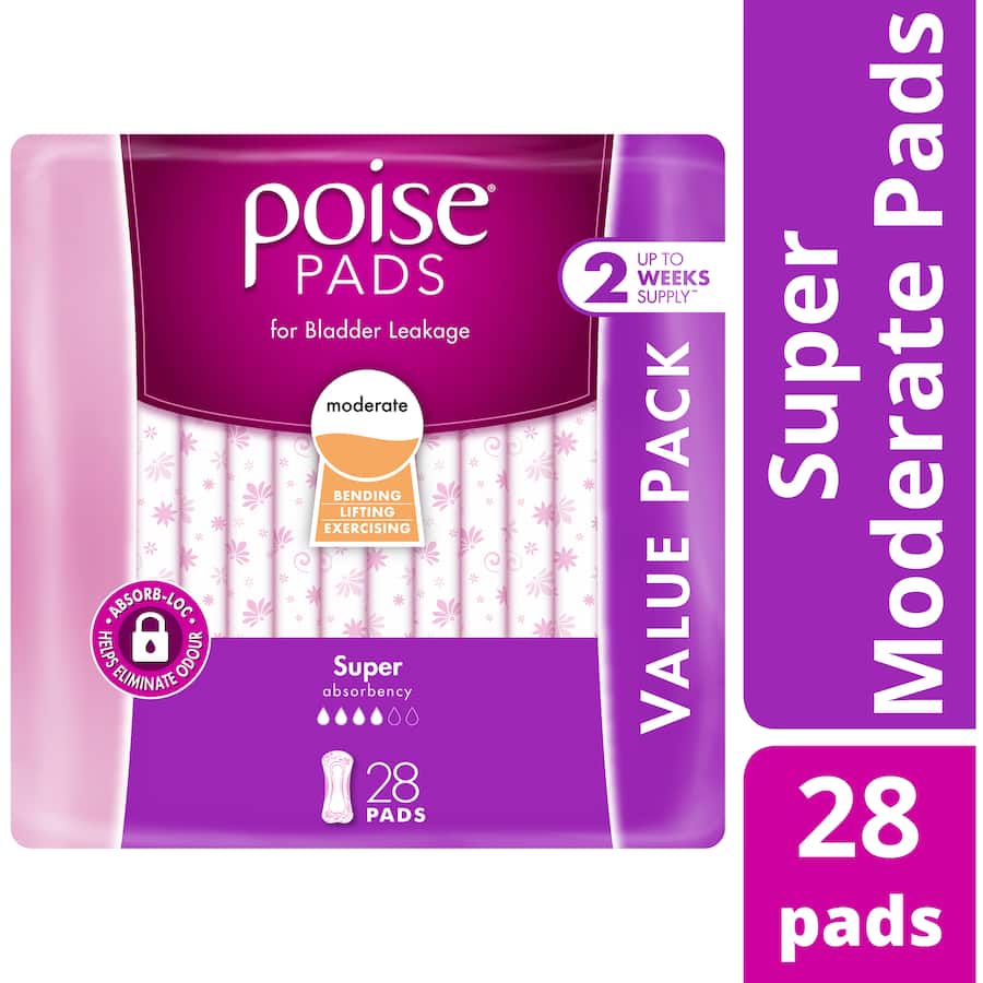 Poise Pads Super 28pack