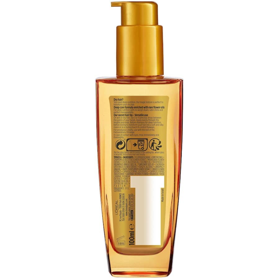 Loreal Elvive Hair Treatment Extraordinary Oil 100mL
