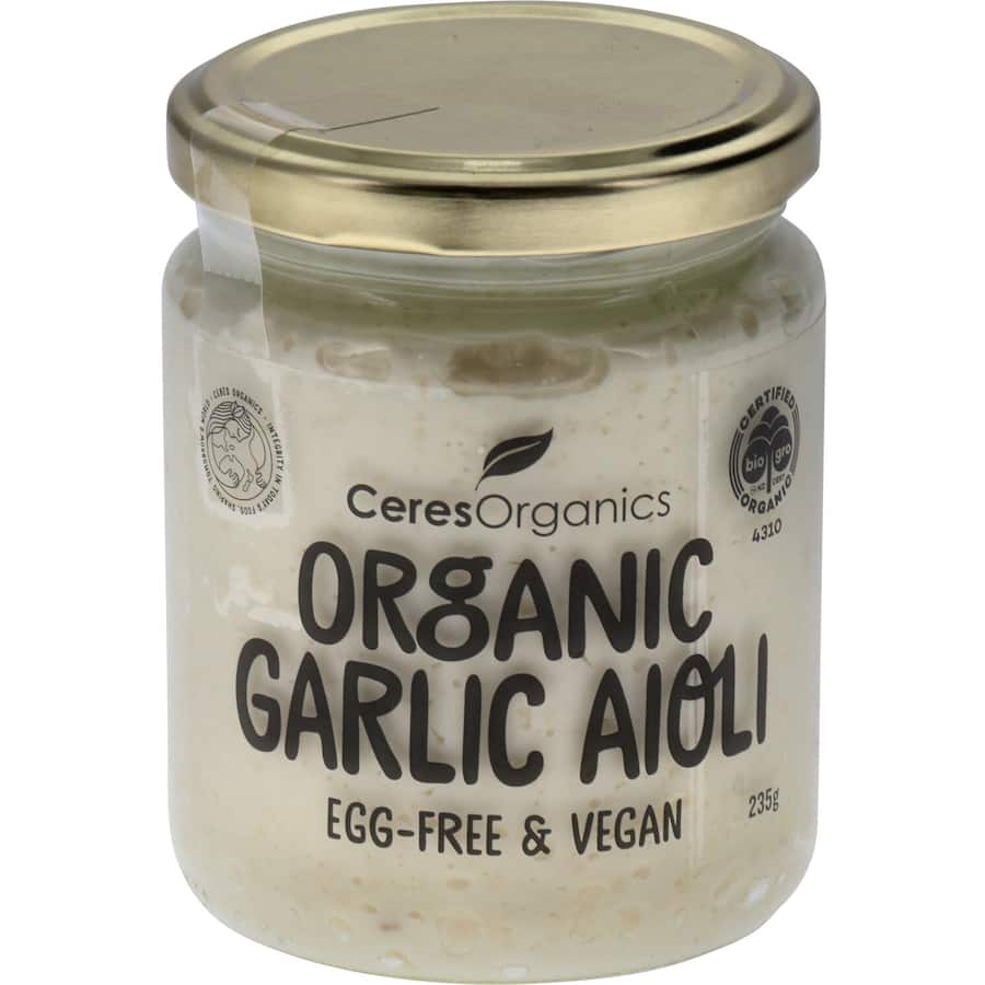 Ceres Organics Aioli Garlic Egg Free & Vegan