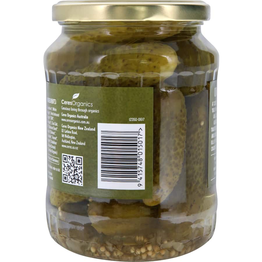 Ceres Organics Gherkins 670g