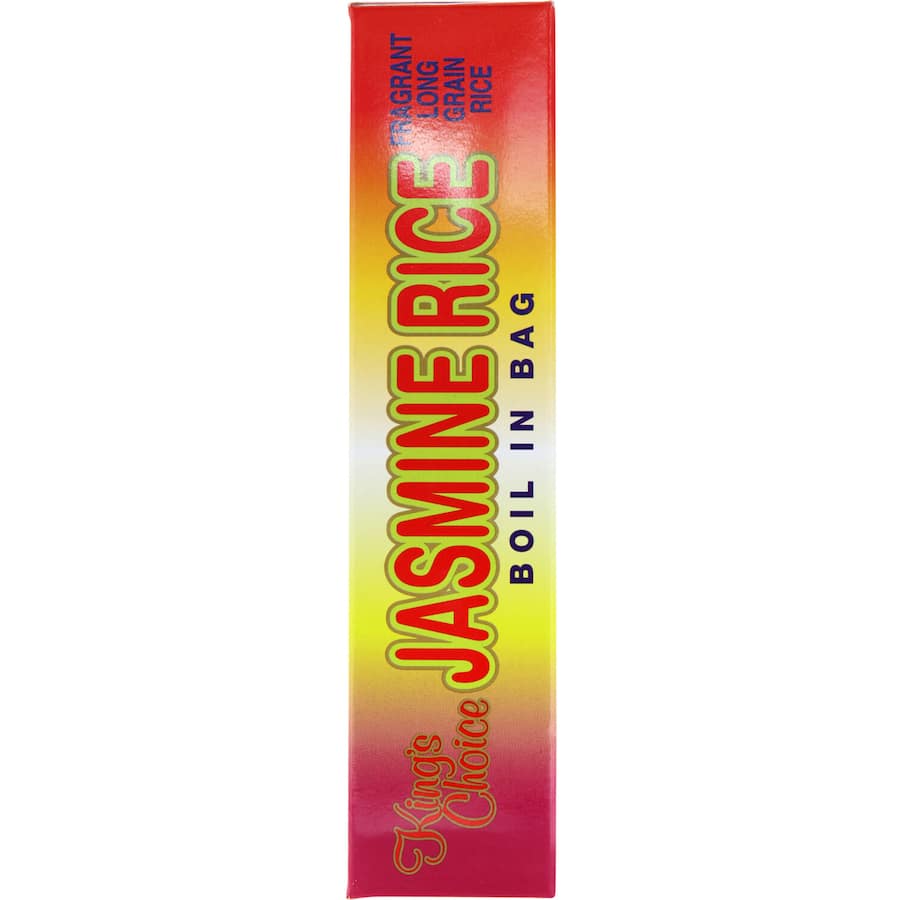 Kings Choice Jasmine Rice boil-in-bag offers fragrant, fluffy rice for effortless cooking and elevated meals.
