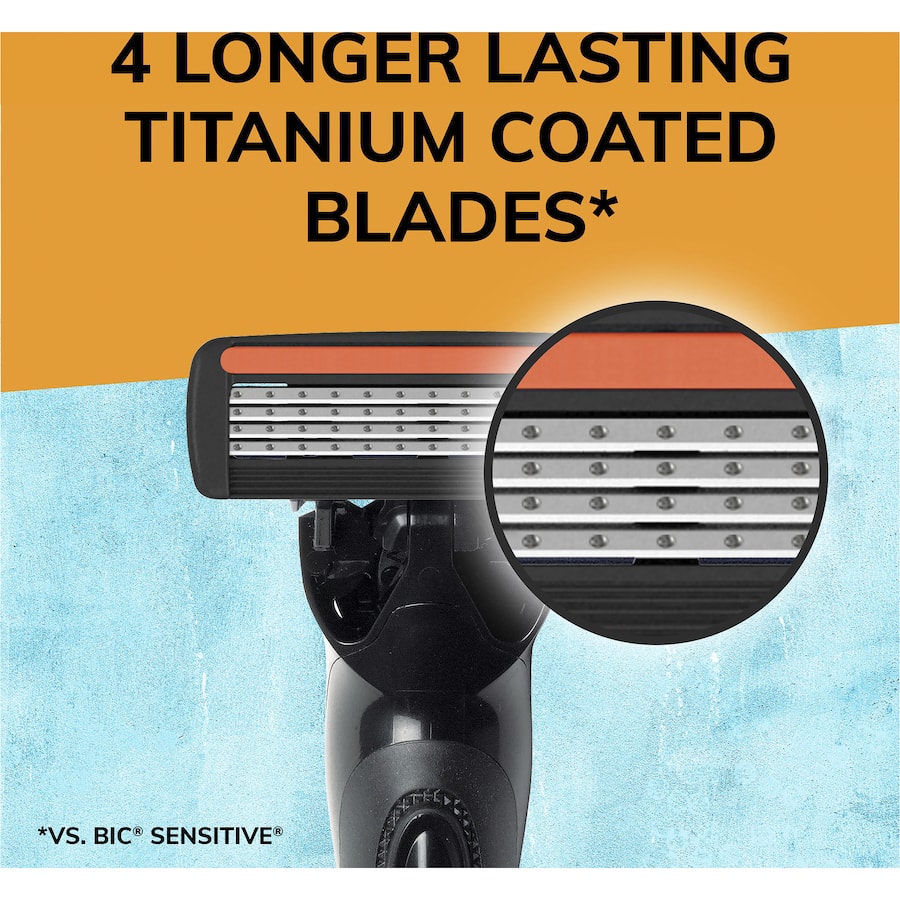 Bic Hybrid Flex 4 Disposable Shavers Mens 4pack