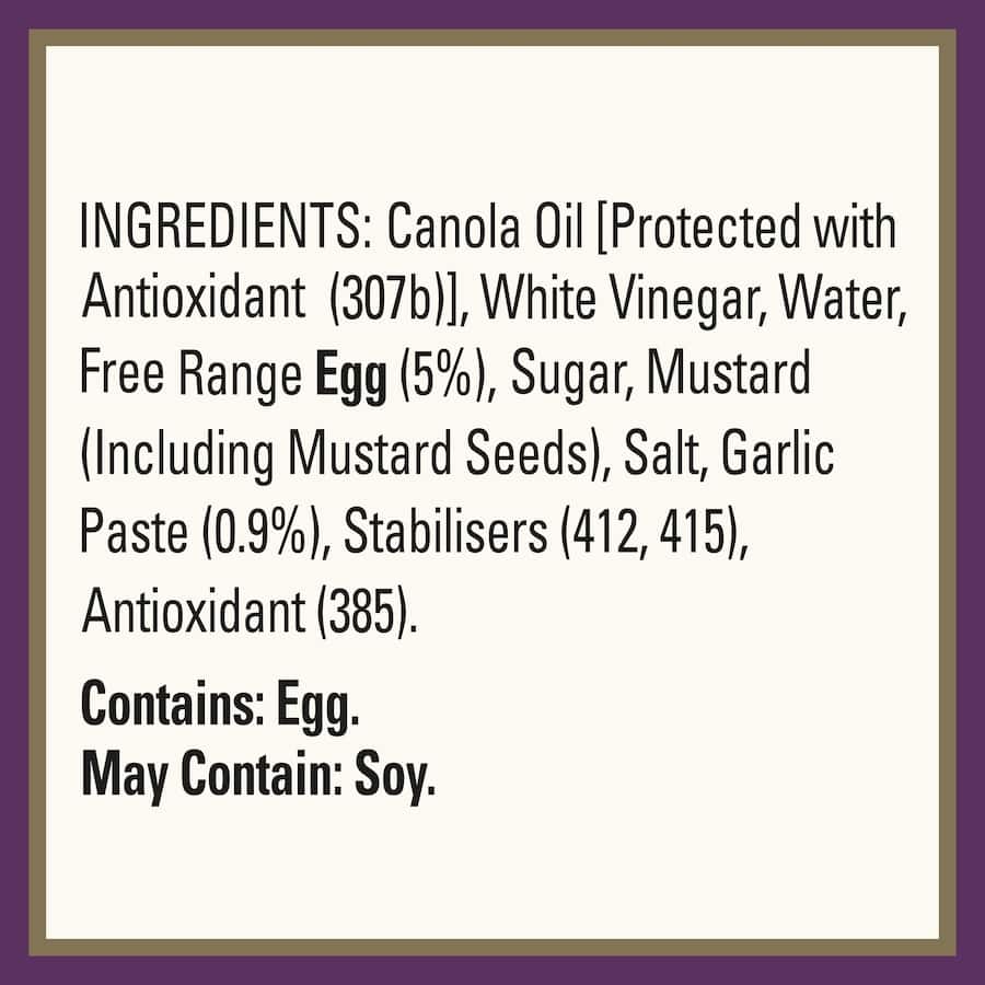 Heinz Seriously Good Aioli Garlic Jar 460g