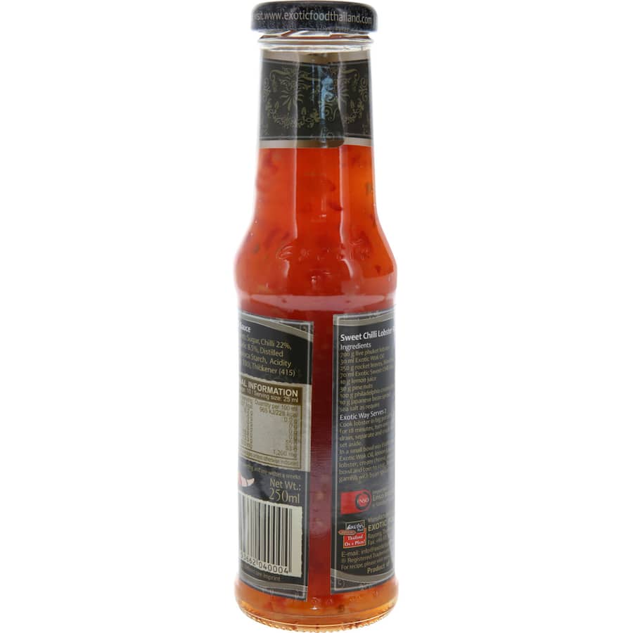 Exotic Food Sweet Chilli Sauce Bottle 250mL