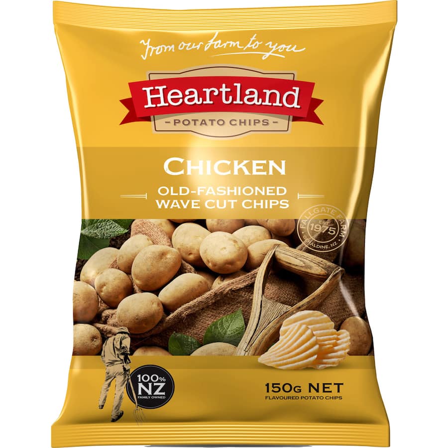 Heartland Chips Chicken 150g