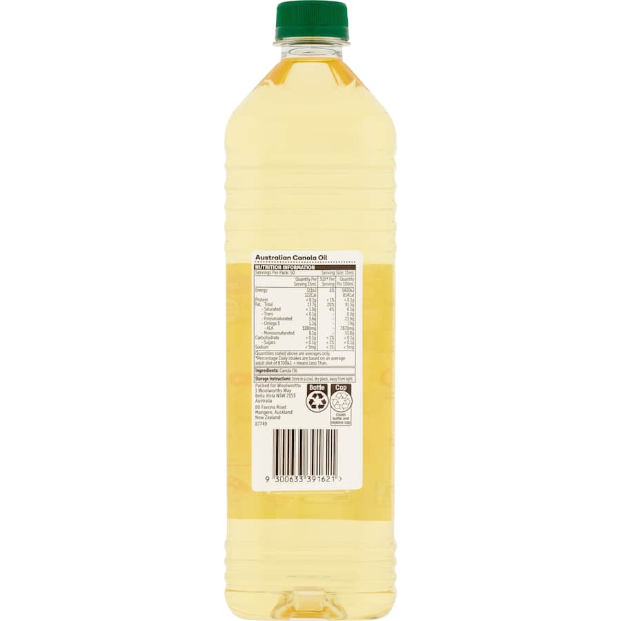 Woolworths Canola Oil 750mL