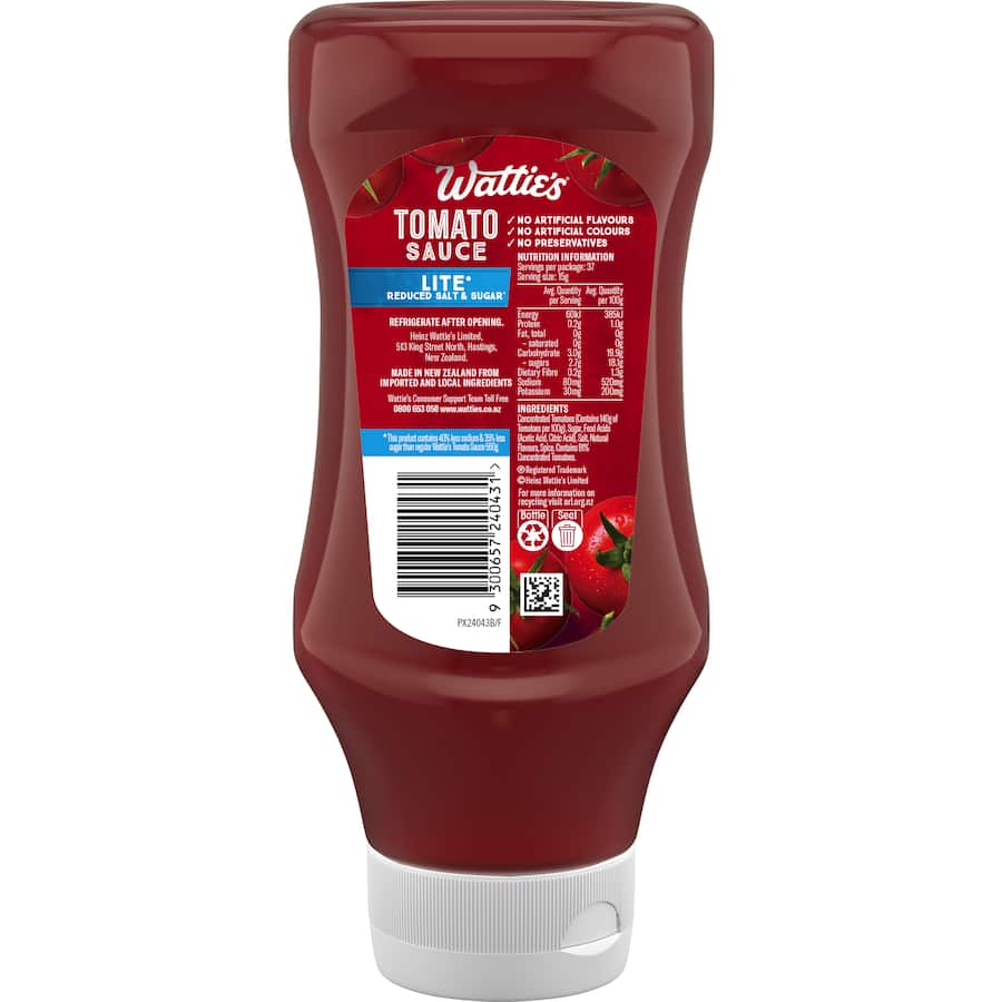 Watties Tomato Sauce Lite