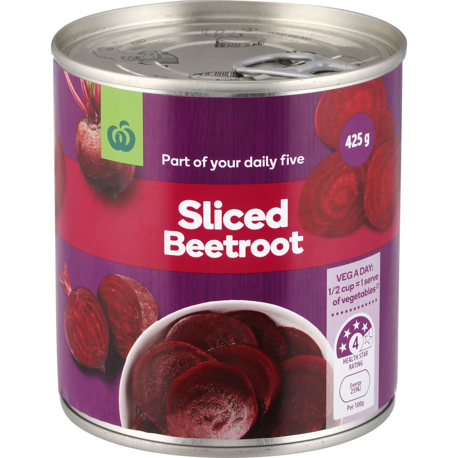 Woolworths Beetroot Sliced 425g