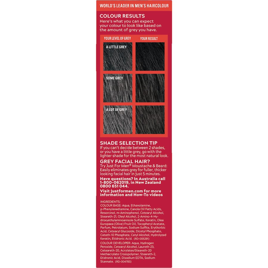 Just For Men Hair Colour Real Black 100g