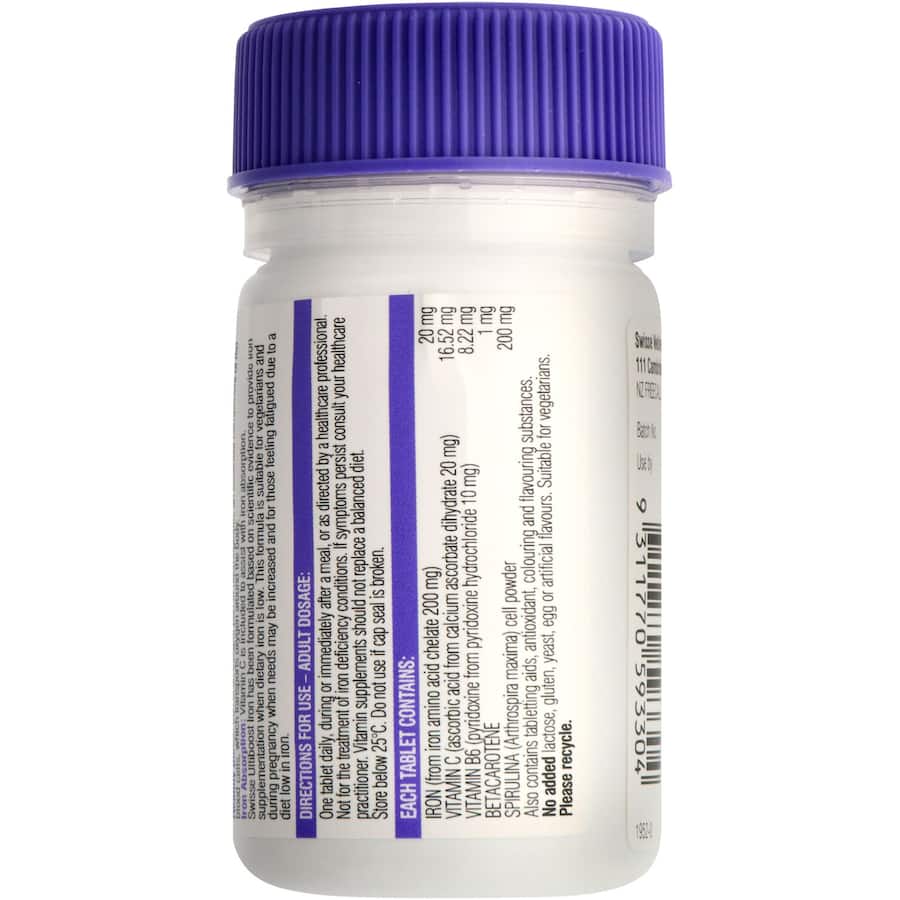 Swisse Ultiboost Iron Tablets 30pack