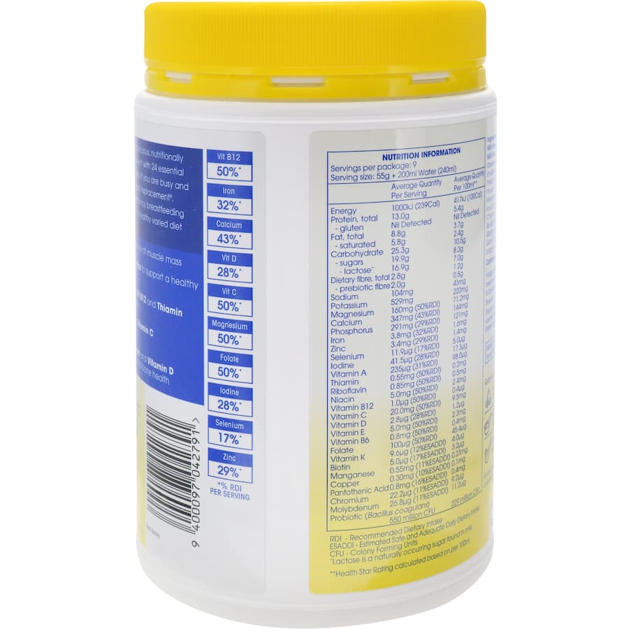 Healtheries Vitaplan Nutrition Shake Chocolate Flavoured 500g