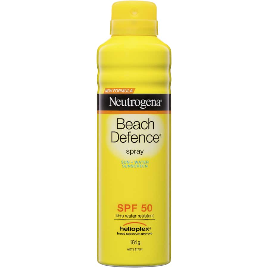 Neutrogena Beach Defence Sunscreen Spf50 Spray 184g
