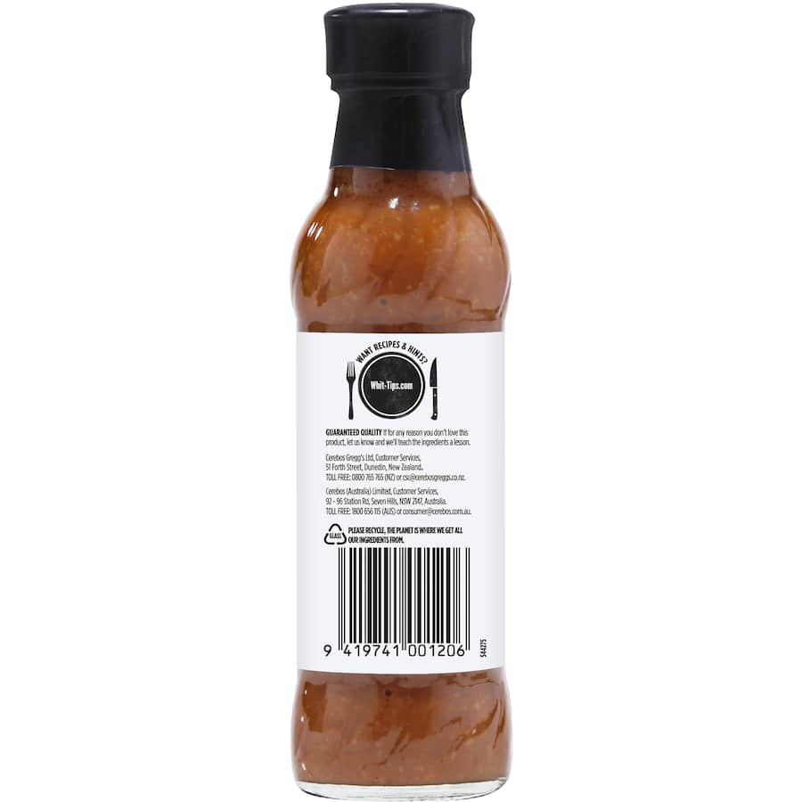 F. Whitlock & Sons Peanut Satay Chunky Sauce, a rich blend of peanuts, salt, and chili, perfect for dipping and marinating.