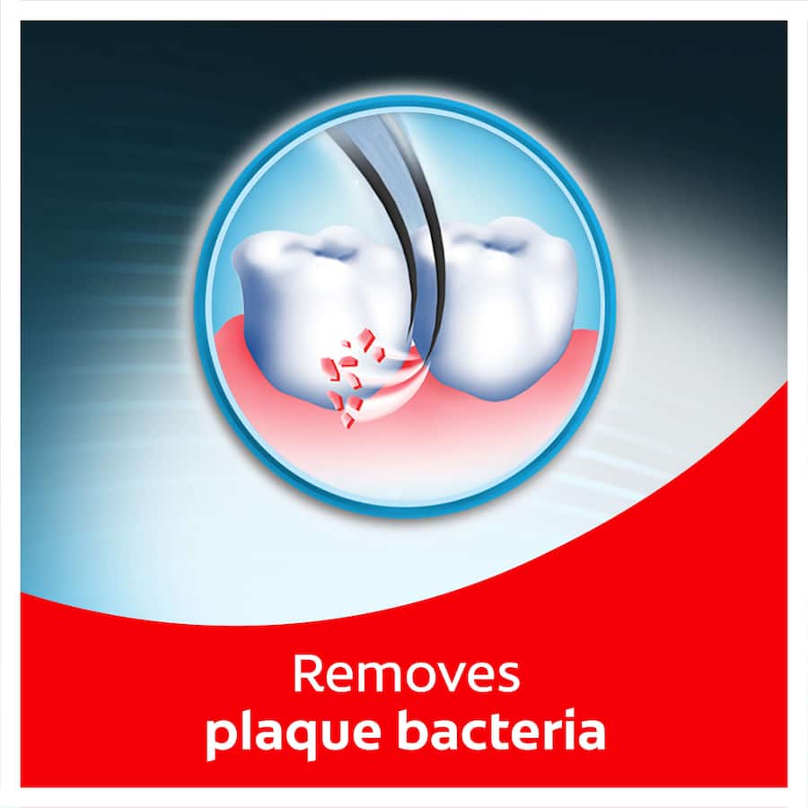 Colgate Slim Soft Toothbrush with charcoal-infused bristles for effective cleaning in narrow gaps and along the gum line.