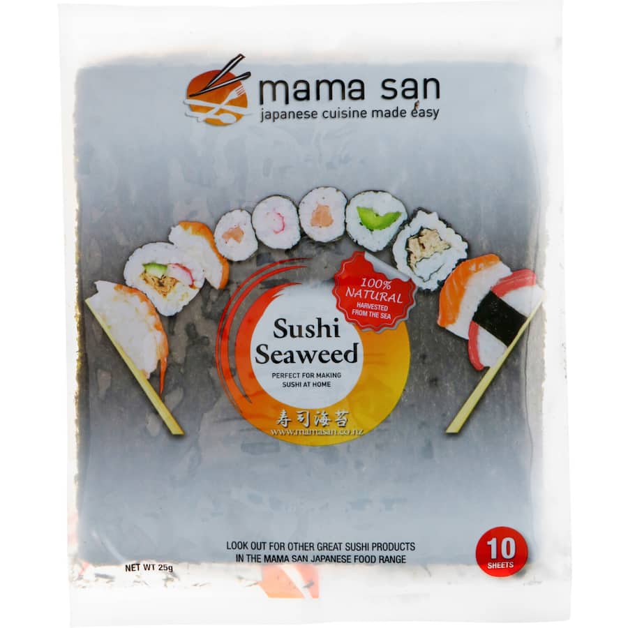 Mama San Sushi Seaweed Packet 25g
