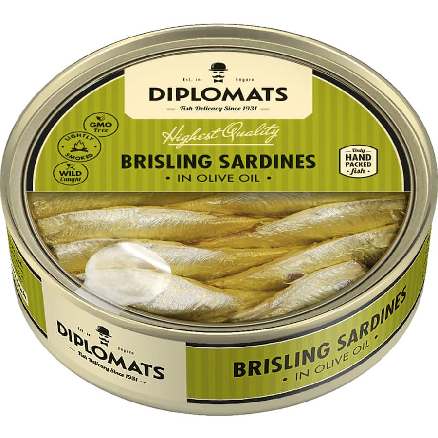 Diplomats Sardines In Olive Oil Can 160g