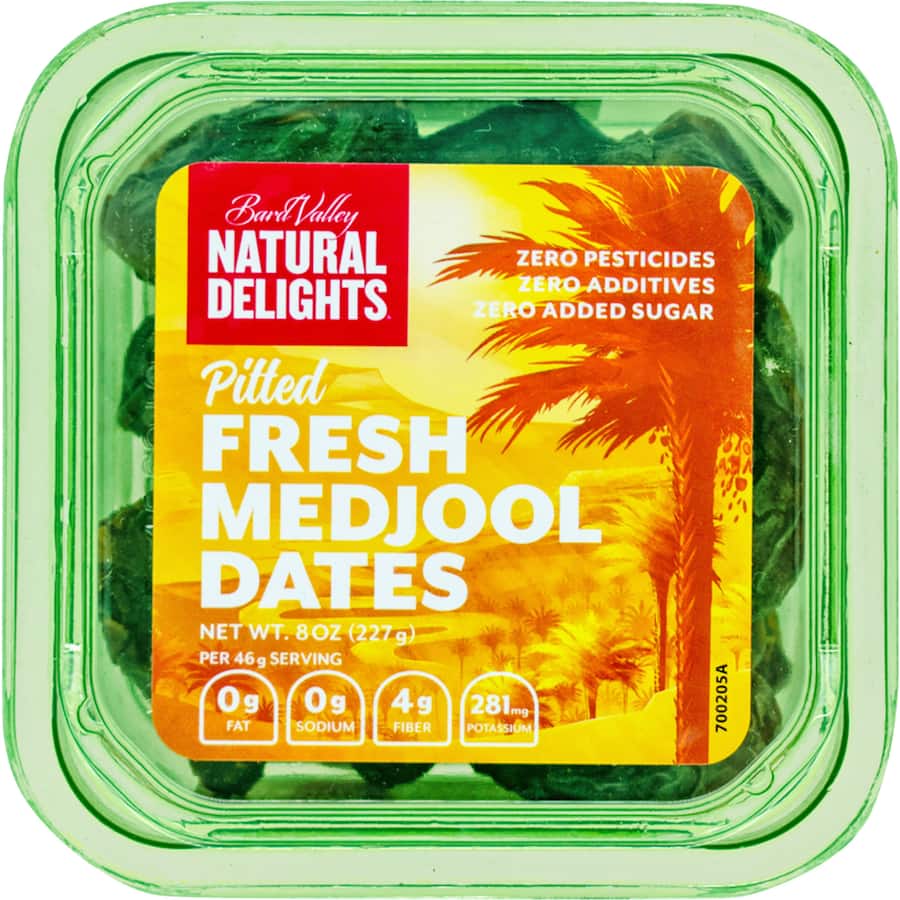 Natural Delights Dates Pitted Medjool Prepacked 227g