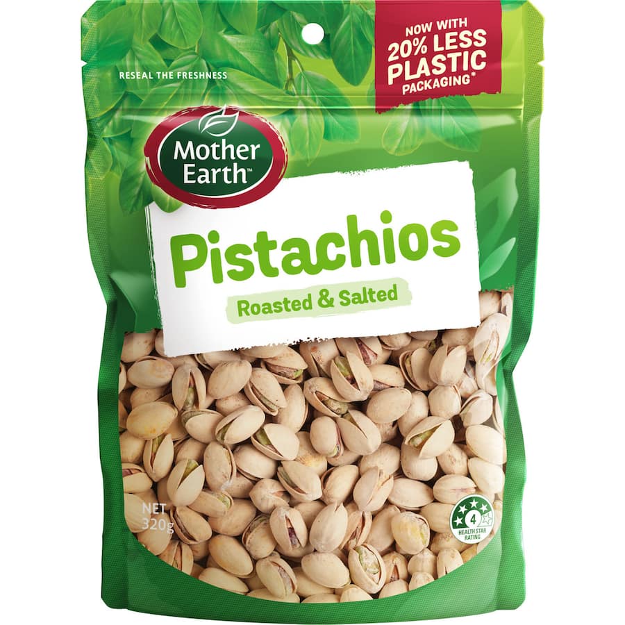 Mother Earth Pistachios Roasted & Salted