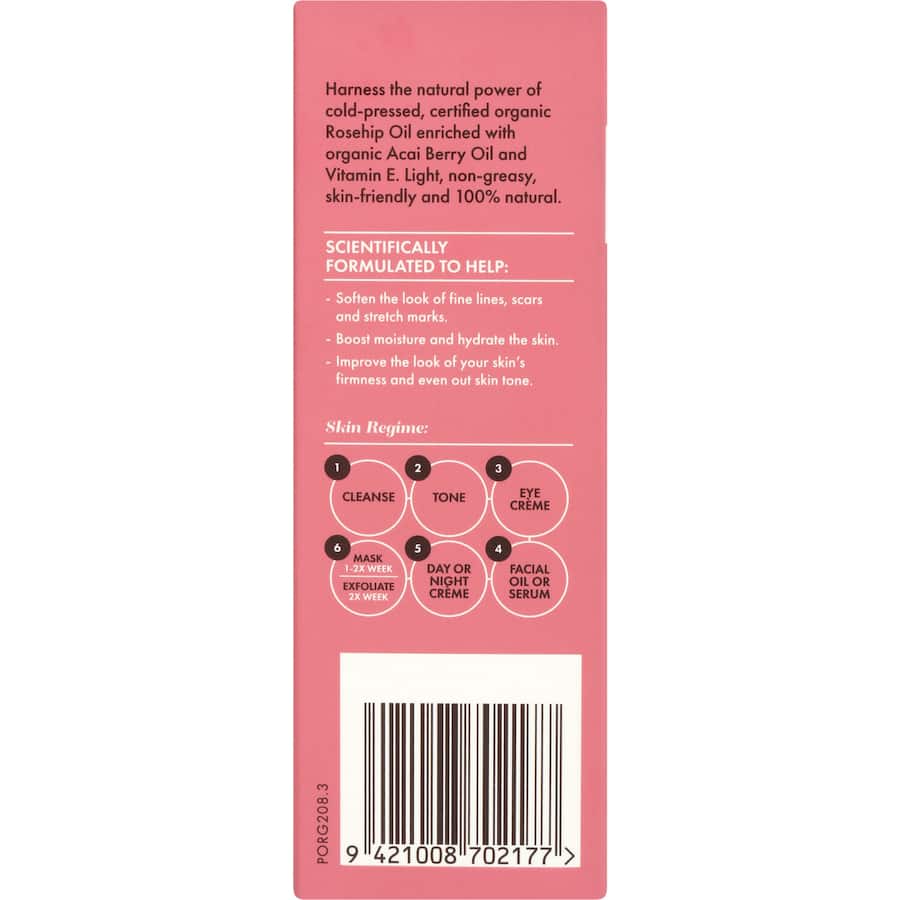 Essano Certified Organic Rosehip Oil 45mL