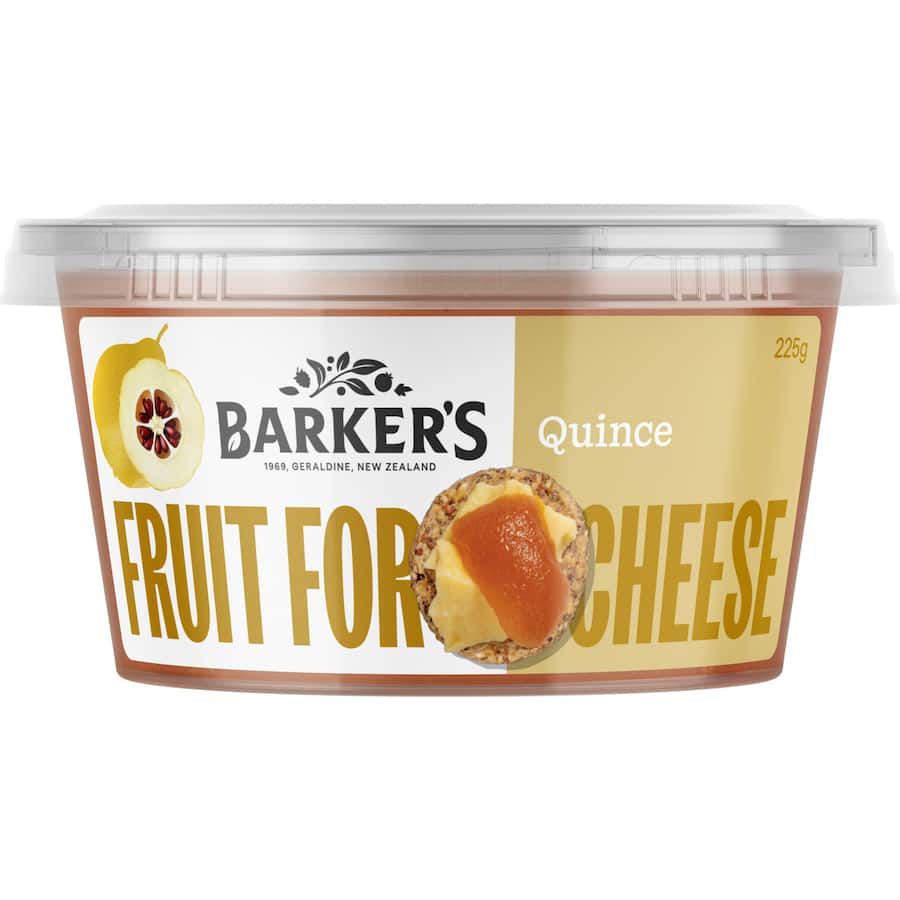 Barkers Fruit For Cheese Fruit Paste Quince 225g