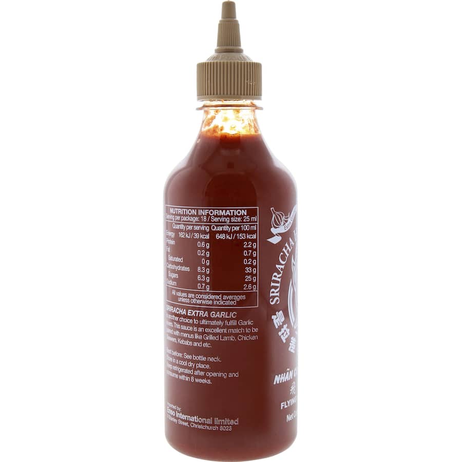 Flying Goose Sriracha Sauce Extra Garlic