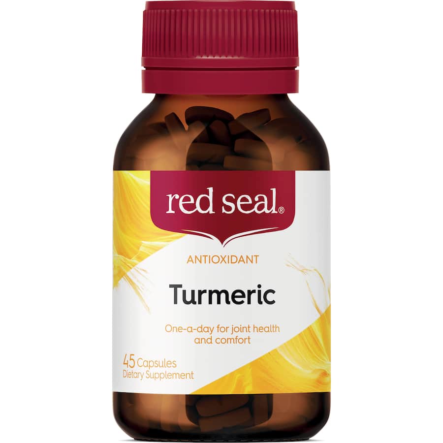Red Seal Turmeric Capsules 45pack