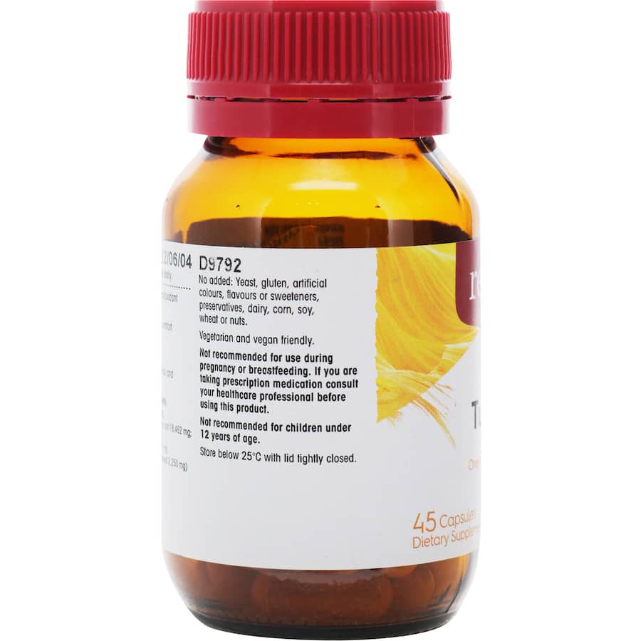 Red Seal Turmeric Capsules 45pack