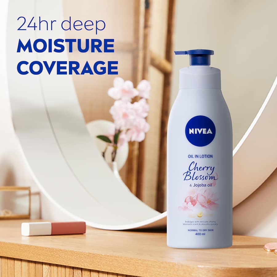 Nivea Body Lotion Cherry Blossom 400mL