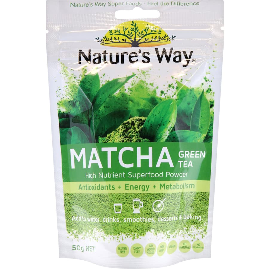 Natures Way Super Foods Matcha 50g