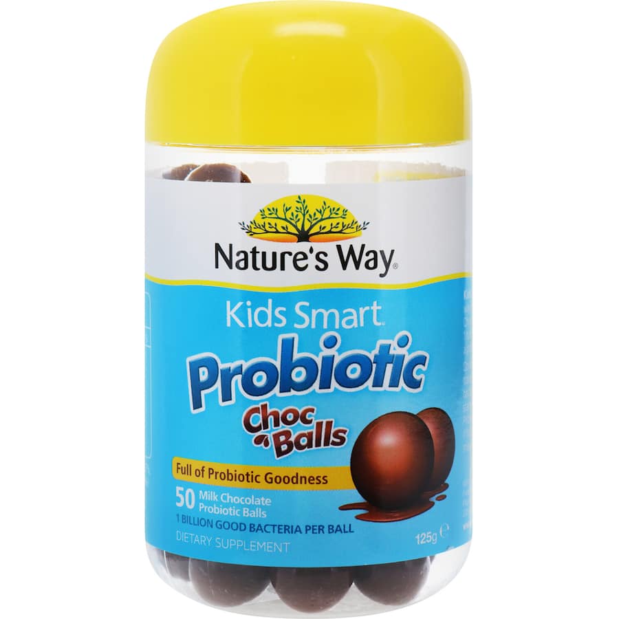 Delicious chocolate probiotic gummies for kids, supporting gut health and immune function while making nutrition fun.