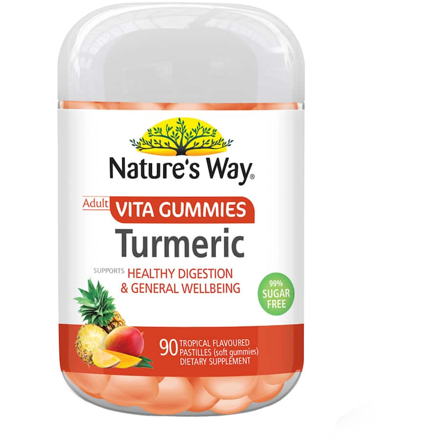 Natures Way Adults Turmeric 90pack