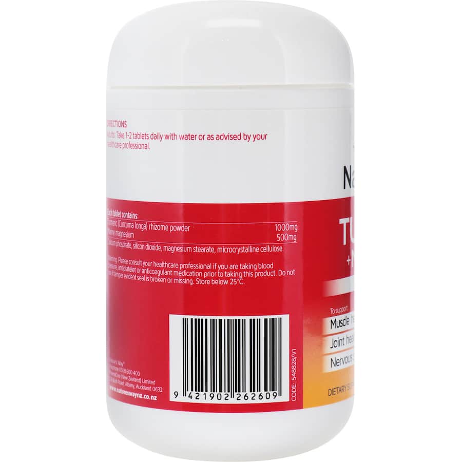Natures Way Turmeric Plus Magnesium 120pack