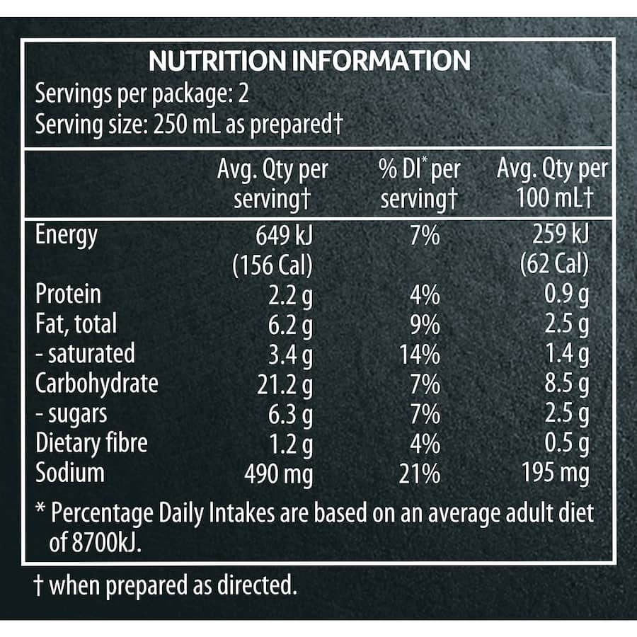 A 70g pack of Continental Sensations Instant Soup featuring creamy pumpkin and sour cream, with roasted garlic croutons.
