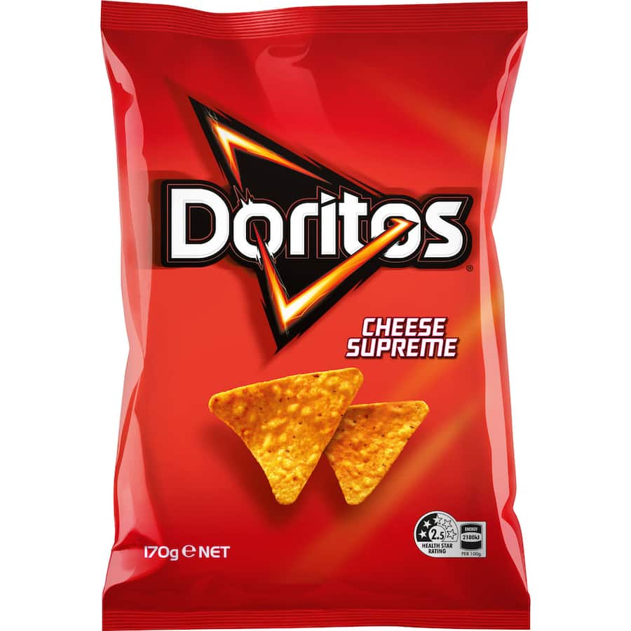 Doritos Corn Chips Cheese Supreme 170g