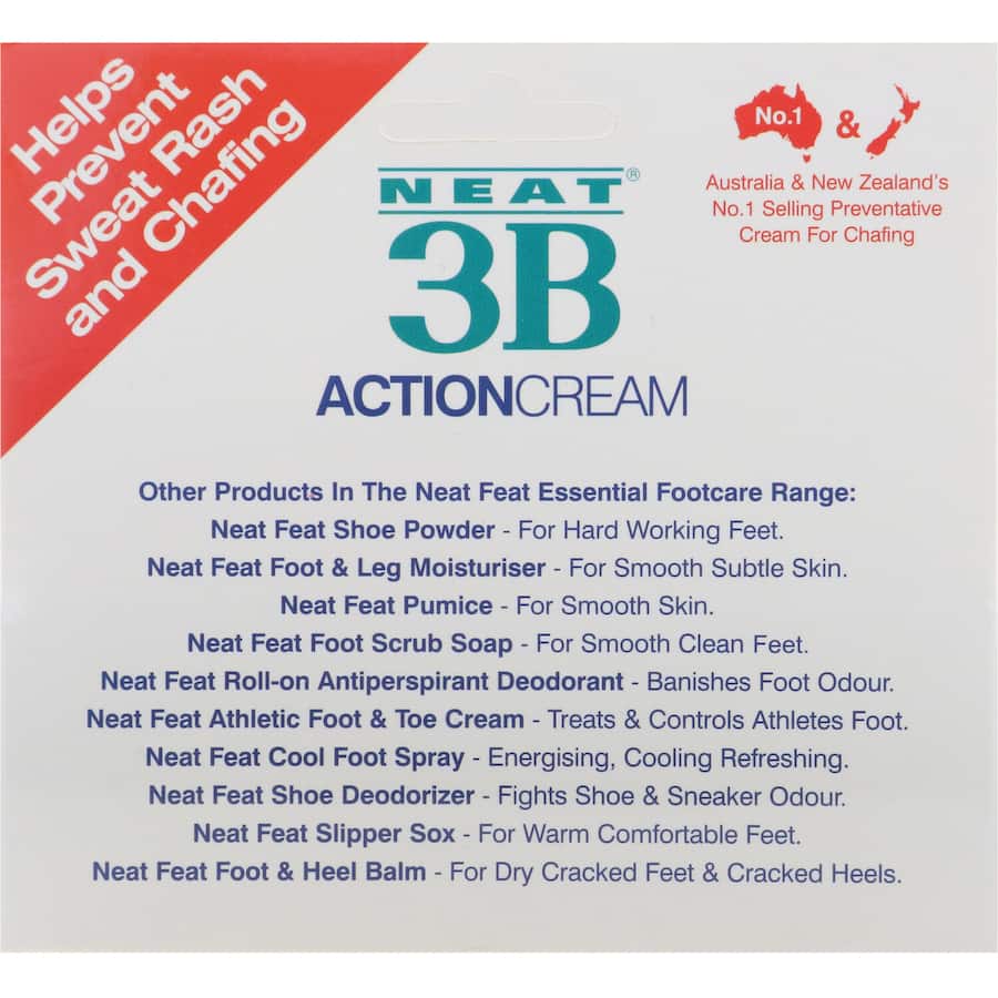Neat 3b Rash Cream for soothing relief from rashes and irritations, suitable for all skin types, including children.