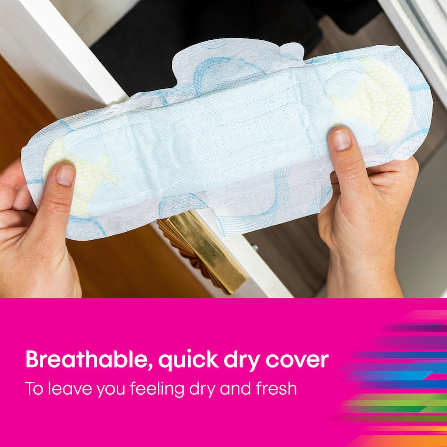 U By Kotex Sport Pads Super With Wings 10pack