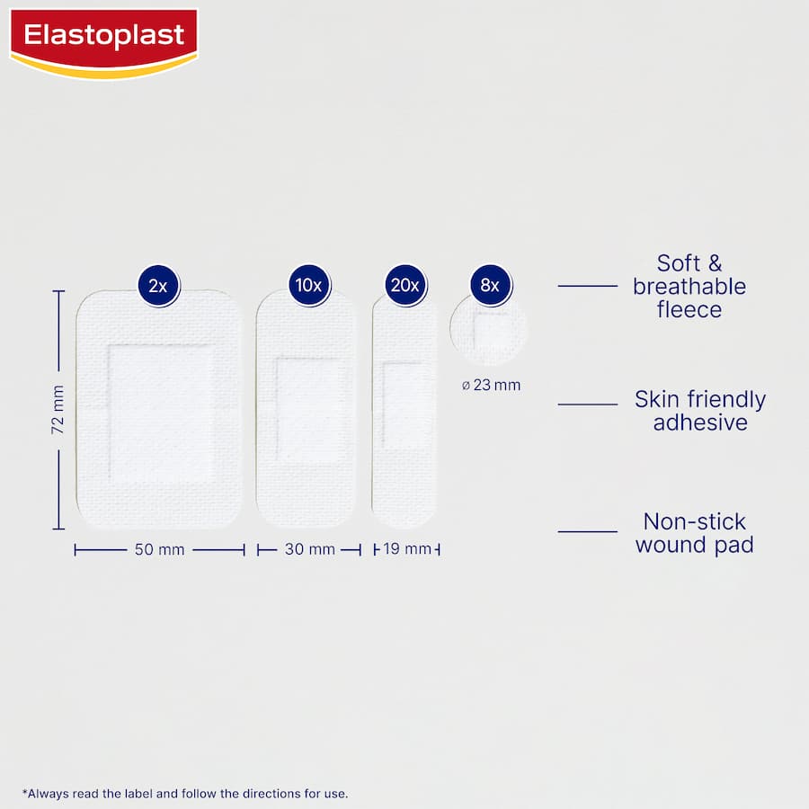 Elastoplast Plasters Sensitive Strip 40ea