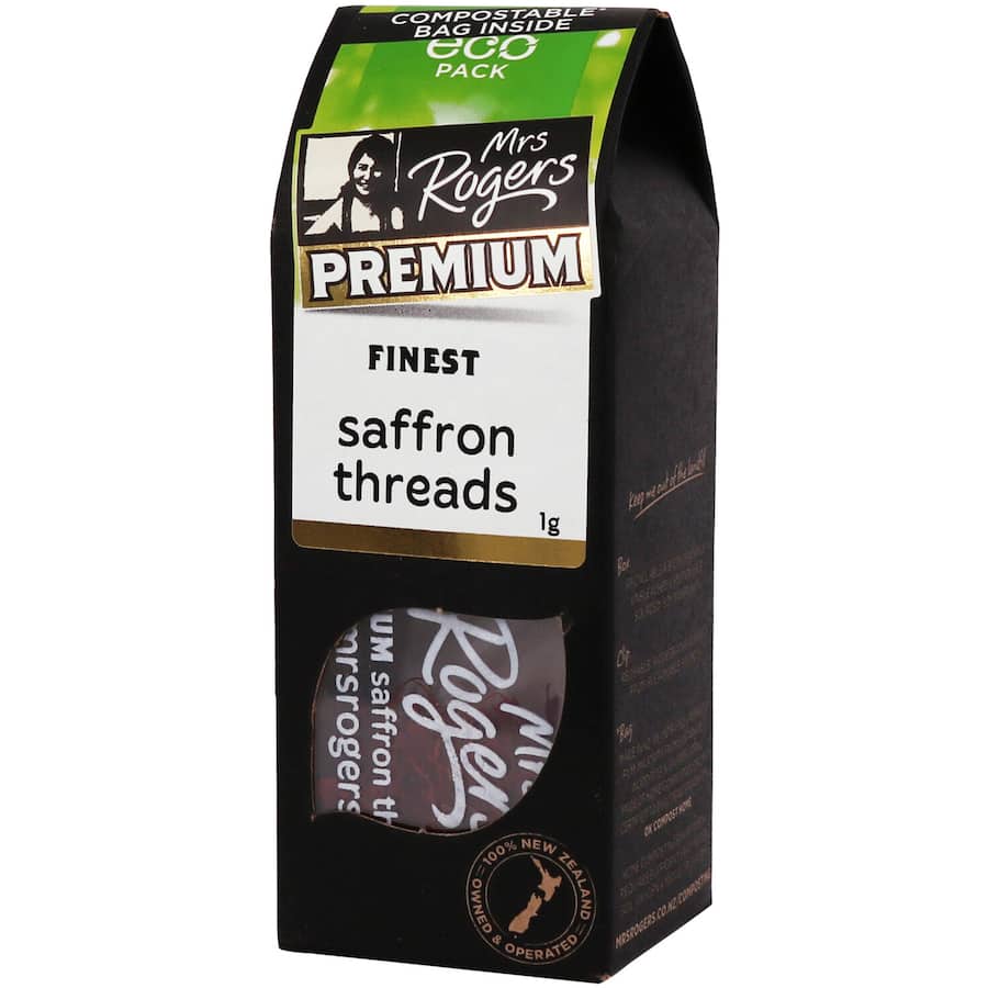 Mrs Rogers Eco Pack Premium Saffron Threads  Box 1g
