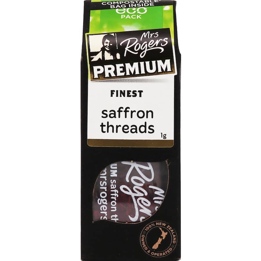 Mrs Rogers Eco Pack Premium Saffron Threads  Box 1g