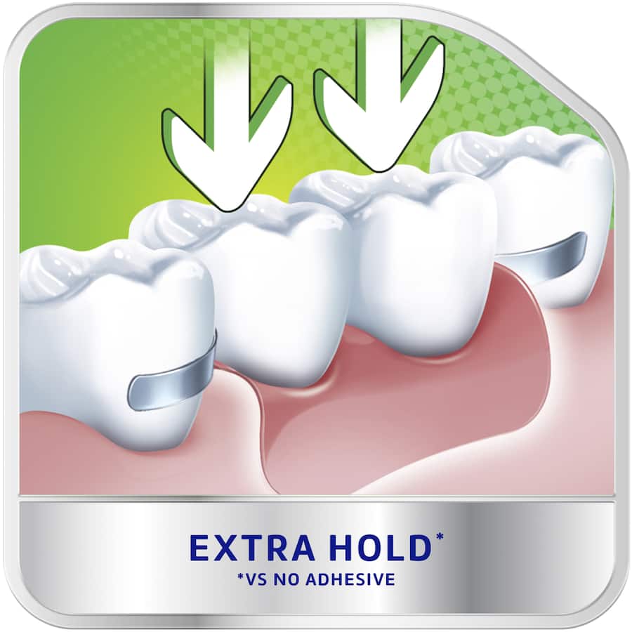 Polident Fresh Mint Denture Adhesive Cream provides strong, all-day hold with a refreshing mint flavor for secure denture comfort.