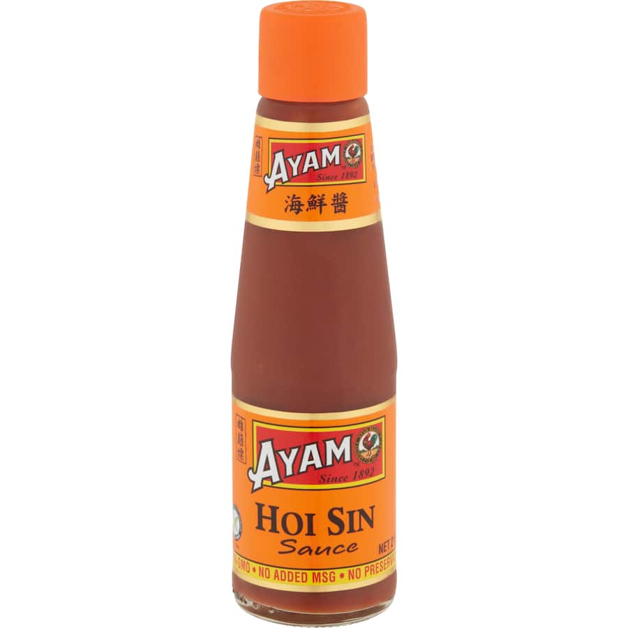 Ayam Hoisin Sauce Stir Fry bottle showcasing a rich, sweet flavor ideal for healthy Asian-style meals and dips.