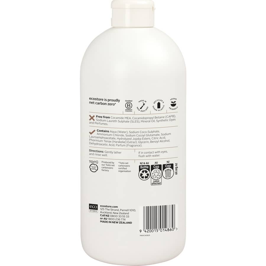Ecostore Hand Wash Vanilla Coconut Refill 850mL