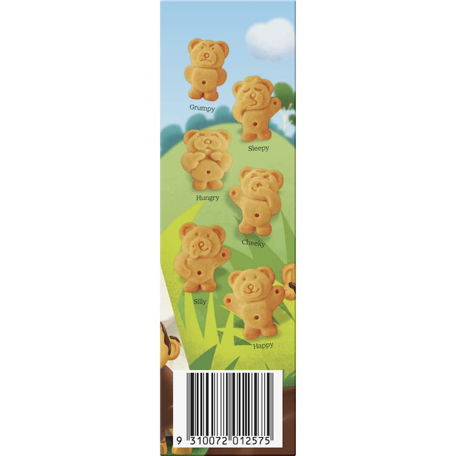 Arnotts Tiny Teddy Biscuits 1/2 Chocolate Teddies 200g