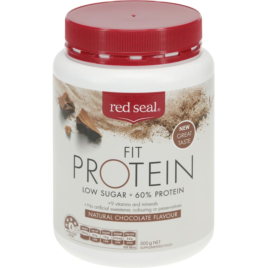 Red Seal Fit Protein Powder Chocolate 500g