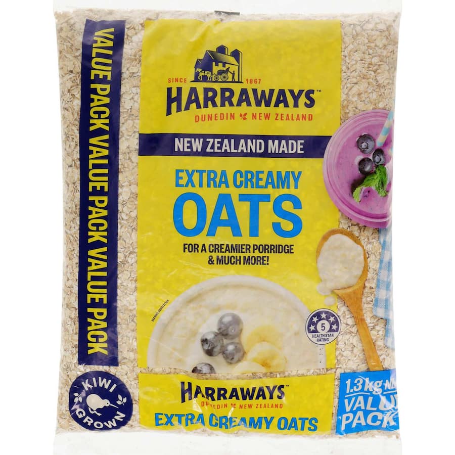 Harraways Oats Extra Creamy 1.3kg