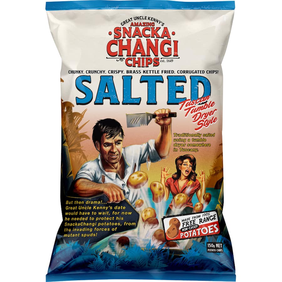 Snacka Changi Chips Salted 150g