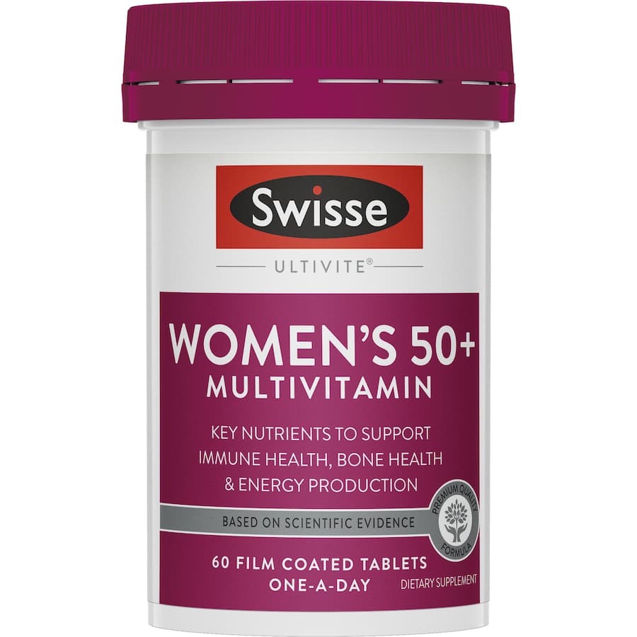 Swisse Ultivite Women Multivitamin 50+ Tablets 60pack