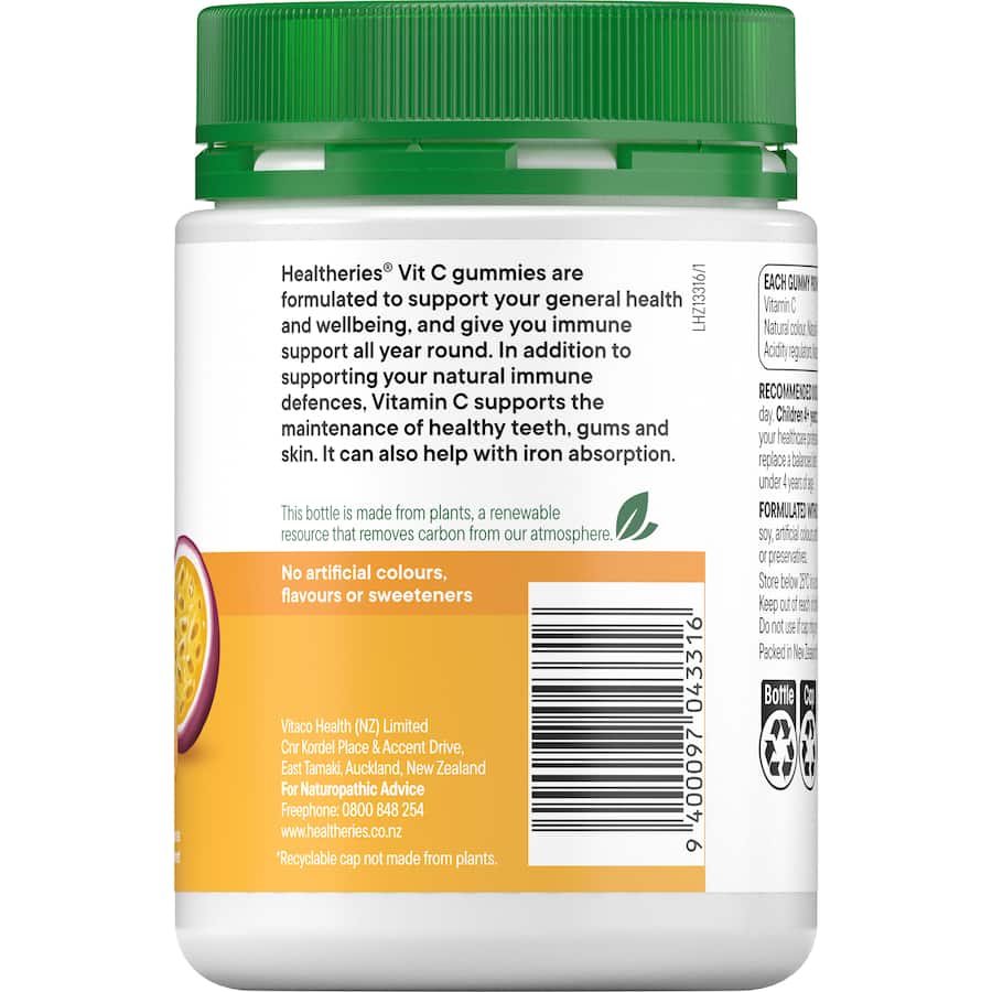 Healtheries Vitamin C Tropical Gummies For Adults 90pack