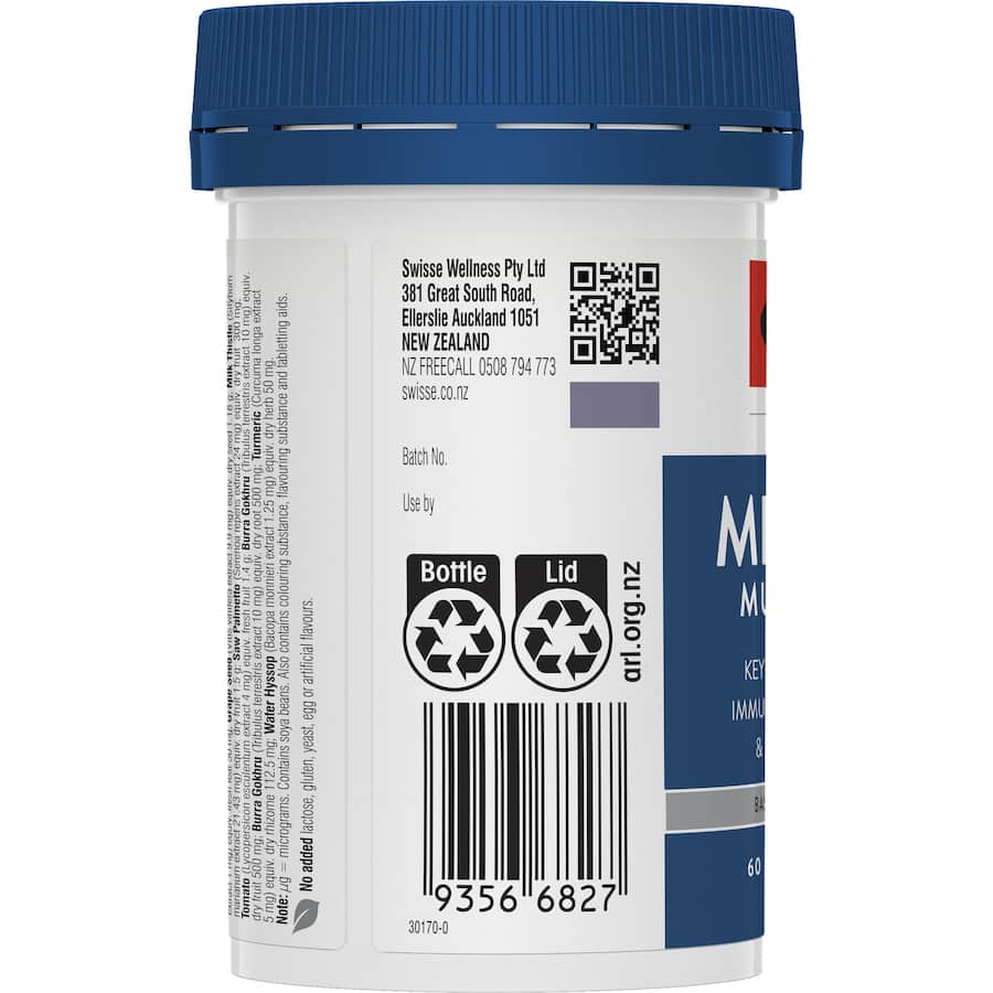 Swisse Ultivite Men Multivitamin 50+ Tablets 60pack